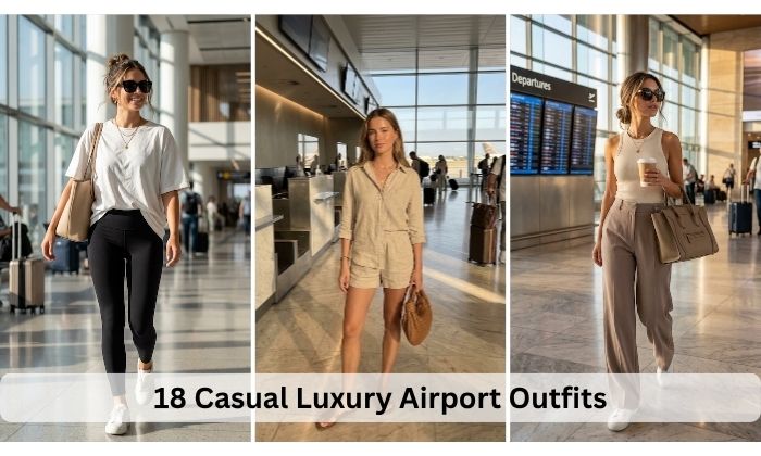 18 Casual Luxury Airport Outfits