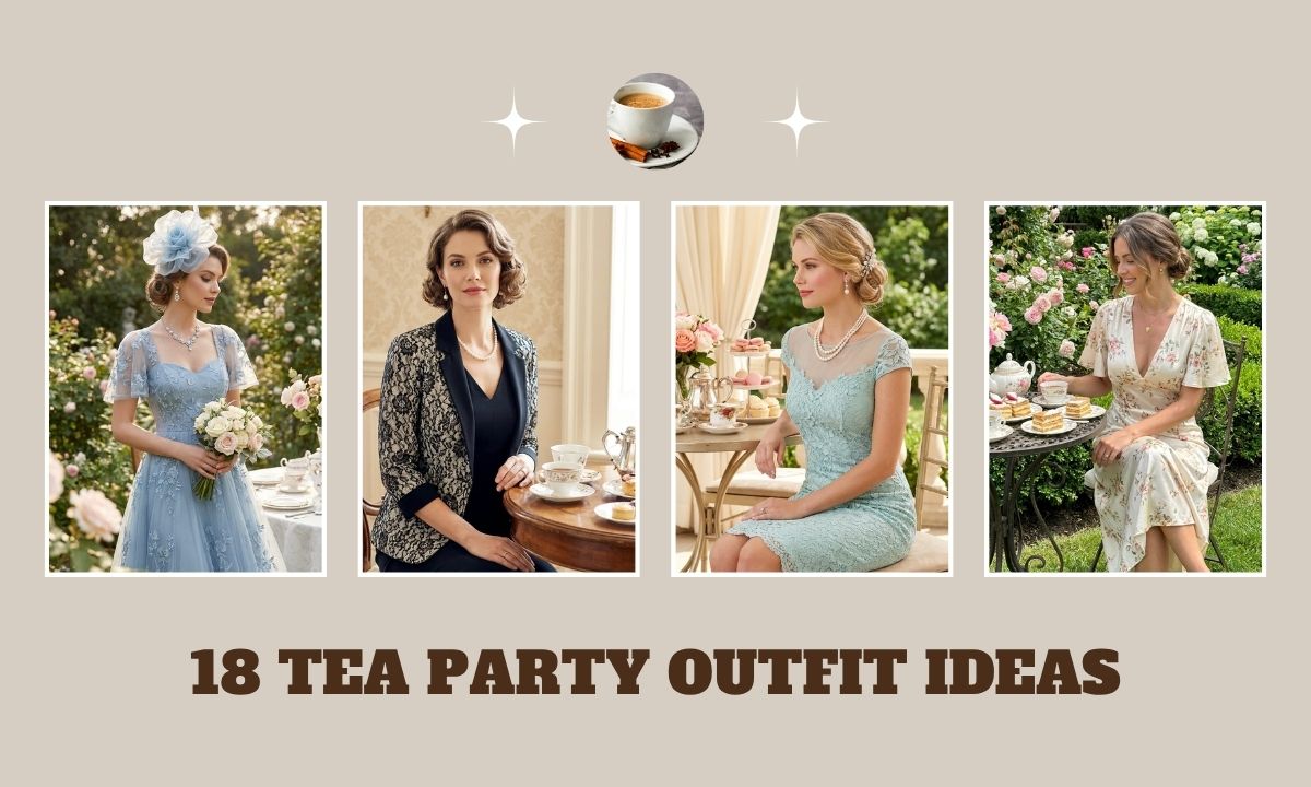 18 Tea Party outfit ideas